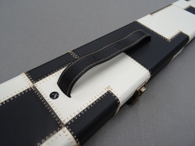 Baize Master – 1pc Wide - Black & White Patch Box Case