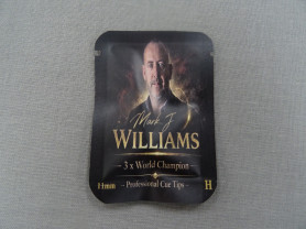 *New* Mark J Williams Professional Cue Tips - 11mm Hard x 3
